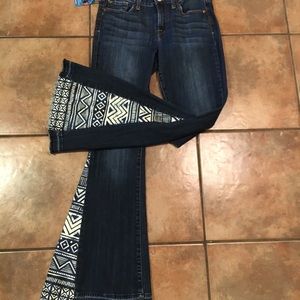 Super cool  bell bottom jeans hippie flare